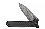 Civivi Neurohaptic CIVIVI Carbon Fiber Overlay On Black G10 HandleDamascus Blad - KNIFESTOCK