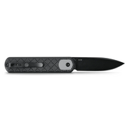 Vosteed Corgi 14C28N Black Stonewash Black Micarta-Frag CG3S05 - KNIFESTOCK