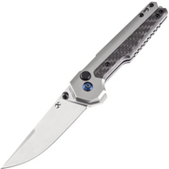 Kansept EDC Tac S35VN Titanium Handle + Twill Carbon Fiber Inlay K2009A2 - KNIFESTOCK