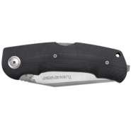 Viper TURN Essential Clip Point Satin M390, Black G10 V5988GB - KNIFESTOCK