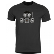 Pentagon Ageron T-Shirt Gas-Mask K09012-GM-01-Black-XL - KNIFESTOCK