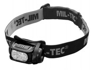 Mil-Tec 15170102 Stirnlampe LED 4-farbig Schwarz - KNIFESTOCK
