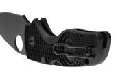 Spyderco Lil Native Black Lightweight Black Blade Reveal 14 C230PBBK - KNIFESTOCK