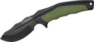 Camillus HT, Fixed Blade, Green / Black Zytel Handle, Nylon Sheath 19287 - KNIFESTOCK