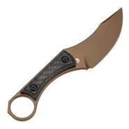 Kansept Niko Rose Gold Coated D2,Twill CF G004A9 - KNIFESTOCK
