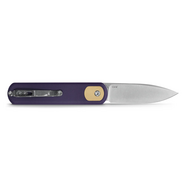 Vosteed Corgi 14C28N Satin Violet G10 CG3S07 - KNIFESTOCK