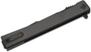 Ocaso Solstice Carbon Fiber + Black / Harpoon  9HFB - KNIFESTOCK