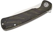Petrified Fish PFE14 Rogue Satin 154CM Green Gmascus G10 PFE14GRDMS - KNIFESTOCK