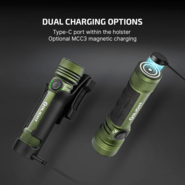 Olight Customized 3.6V 5000mAh 21700 Lithium-ion Battery Seeker 4 Pro (OD Green) - KNIFESTOCK