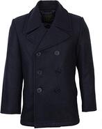 Mil-Tec US NAVY PEA COAT TUCH bleu 10581000-903 - KNIFESTOCK