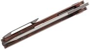 Petrified Fish PFE04 Scholar Satin 154CM Desert ironwood PFE04IWO - KNIFESTOCK