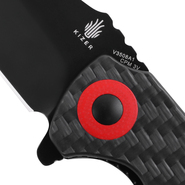 Kizer Mini Critical Fibre de Carbone - V3508A1 - KNIFESTOCK