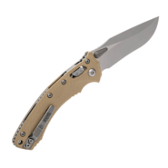 Microtech AMPHIBIAN RAM LOK STW STD FLUTED TAN 137RL-10FLGTTA - KNIFESTOCK