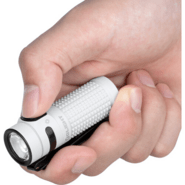 Olight Baton 4 Premium Edition Flashlight with Wireless Charging Case (White, 1300 Lumens) - KNIFESTOCK