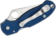 Spyderco Para 3 Cobalt Blue G-10 CPM SPY27 Reveal 14 C223GPCBL - KNIFESTOCK