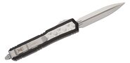 Microtech Makora D/E SS Stonewash STD and STW Brut Inlay 206-10BIS - KNIFESTOCK