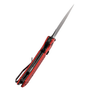 Tenable Knives Fenrir Blackwash Nitro V, Röd Anodiserad Aluminium + Fiskfjäll - KNIFESTOCK