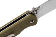 QSP Knife Parrot, Satin D2 Blade, Green Micarta Handle QS102-G - KNIFESTOCK