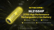 Nitecore Battery NL2155HP - KNIFESTOCK