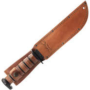 KA-BAR Dog´s Head Leather Sheath, str. edge 1317 - KNIFESTOCK