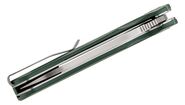 Petrified Fish PF868 Bunta Satin D2 Green G10 PF868GR - KNIFESTOCK