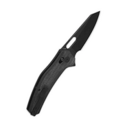 QSP Knife Emu Pocket knife Blade:14C28N, Black micarta QS164-A2 - KNIFESTOCK