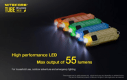 NITECORE TUBE V2 Accu. LED (55 lumen) Hyacinth TUBEV2J - KNIFESTOCK