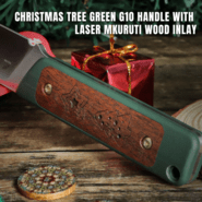 Kizer Smolt | Nitro-V | G10 &amp; Mkurut | 1063A5 | Édition Limitée de Noël - KNIFESTOCK