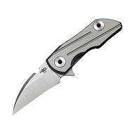 BESTech 2500 Delta S35VN, Satin, Titanium, Gray BT2006a - KNIFESTOCK