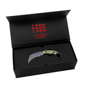 Halfbreed Blades Close Quarters Combat - Fixed Blade CQB-02P - K340-Ranger Green - KNIFESTOCK