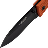 KA-BAR Dozier Foding Hunter Blaze Orange 4062BO - KNIFESTOCK