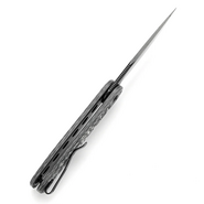 TENABLE KNIVES Einar Blackwash Nitro-V 0.137&#039;&#039;/3.5mm Blue &amp; White Carbon Fiber T2072A4 - KNIFESTOCK