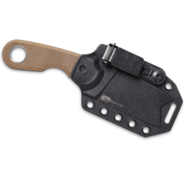 Viper BERUS2 Sheepfoot Black PVD M390, Natural Canvas Micarta, Kydex VT4014DCN - KNIFESTOCK