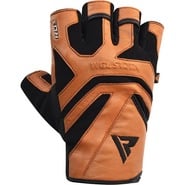 RDX GYM GLOVE LEATHER S12 TAN L - KNIFESTOCK