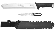 CAMILLUS CARNIVORE INJECT MACHETE / 18&quot; OVERALL / 12&quot; BLADE / 420SS / FULL TANG /  INCLUDES 5&quot; TRIMM - KNIFESTOCK