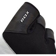 RDX GYM GLOVE LEATHER S11 WHITE/BLACK XXXL - KNIFESTOCK