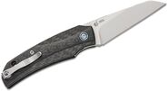 MKM ICE – MAGNACUT SATIN bld - CARBON FIBER hdl, S/S LINER Linerlock MK IC-CF  - KNIFESTOCK