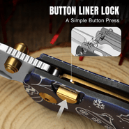 Kizer C01C 2.9 5CR15MOV G10 -  Xmas edition - KNIFESTOCK