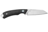 MKM POCKET TANGO 2 – MAGNACUT LAMBSF. Satin Fixed bld, MARBLE CARBON FIBER hdl, - KNIFESTOCK
