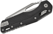 Microtech MSI® S/E Tri-Grip Injection Molded Black Apoc Full Serrate 210T-12APPM - KNIFESTOCK