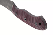 ESEE Knives ESEE JAMES GIBSON 5 NESSMUK, manches en Micarta Linen sculpté bordeaux - KNIFESTOCK