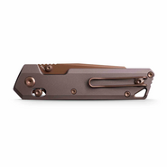 Vosteed Parallel S35VN Cuivre Dune Titane Violet Rougeâtre Foncé A3505 - KNIFESTOCK