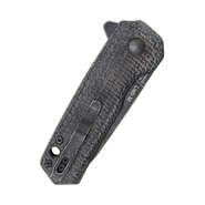 Kizer Lieb M Button Lock Black Micarta V3541C2 - KNIFESTOCK