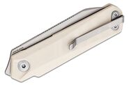 Civivi Ki-V Plus Ivory G10/Silver Nitro-V C20005B-2 - KNIFESTOCK