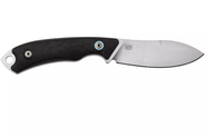 MKM POCKET TANGO 1 – MAGNACUT MUK Satin Fixed bld, MARBLE CARBON FIBER hdl, +POC - KNIFESTOCK