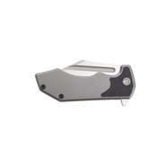 DC BLADES CETO Belt Satin, Gold Pivot, Black Micarta Inlay - KNIFESTOCK