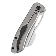 KANSEPT Cybin Stonewashed CPM S35VN 0.137''/3.5mm Bead Blasted Titanium K1080A3 - KNIFESTOCK