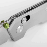 Vosteed Parallel 154CM Satin Gray Titanium A3503 - KNIFESTOCK