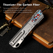 REMETTE ZL301C Knife (RT-Sharp Leopard) ZL301C - KNIFESTOCK