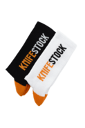 KNFS Socks White Size 39-42 - KNIFESTOCK